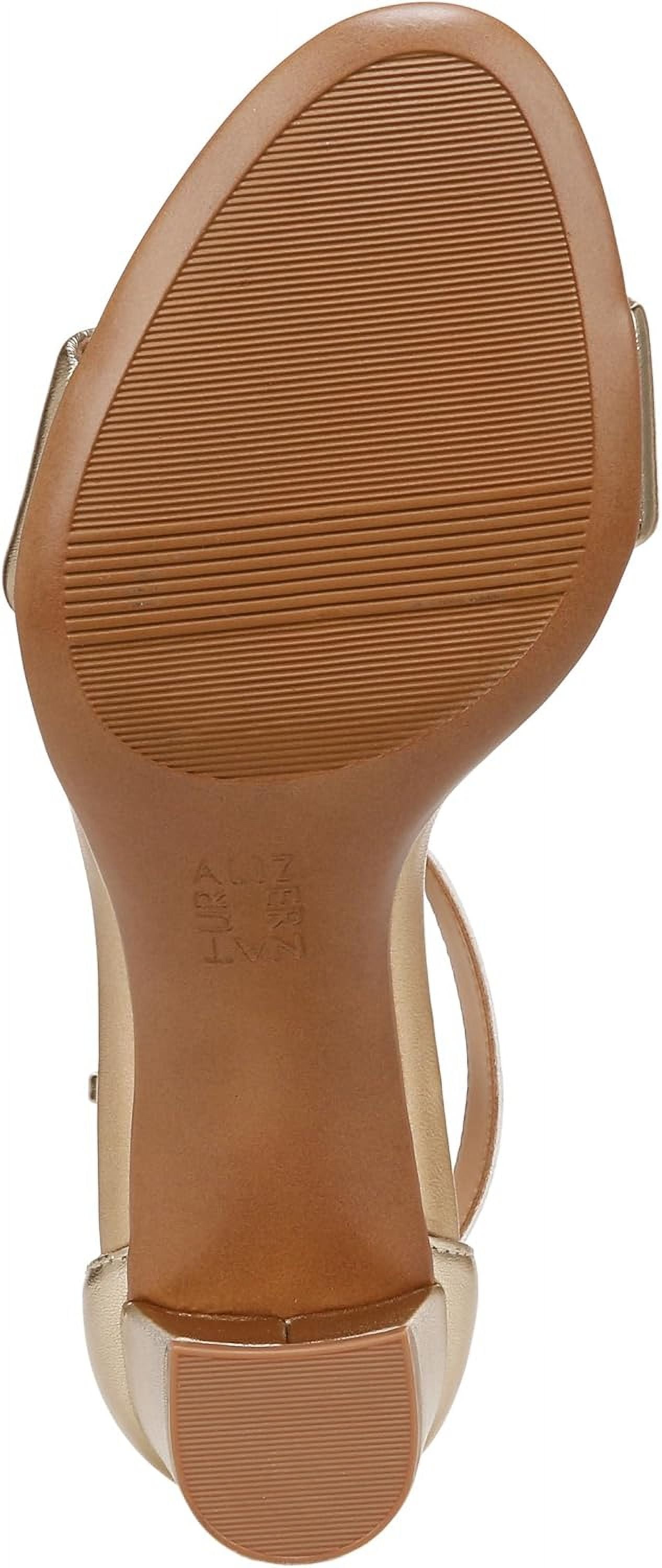 Naturalizer Women's Vera Ankle Strap Sandals English Tea Brown 11M