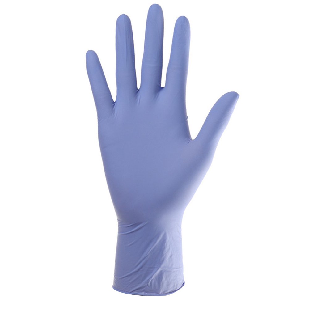Rubber Comfortable Disposable Mechanic Nitrile Gloves Medical Exam