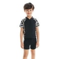 thumbnail image 2 of FOCUSNORM Father Son Swimming Short Pants, Parent-Child Print Swimming Trunks, 2 of 5
