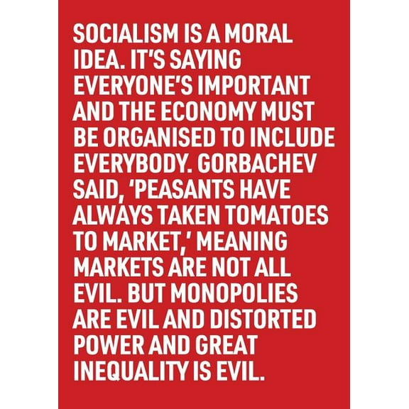 Socialart.Work Socialism Is a Moral Idea, (Paperback)