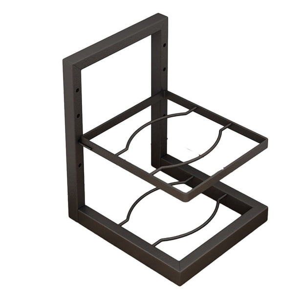 Organizador de ollas debajo del gabinete, solución de almacenamiento que ahorra espacio para ollas, sartenes, platos y utensilios de cocina, organizador de cocina fácil de instalar, A