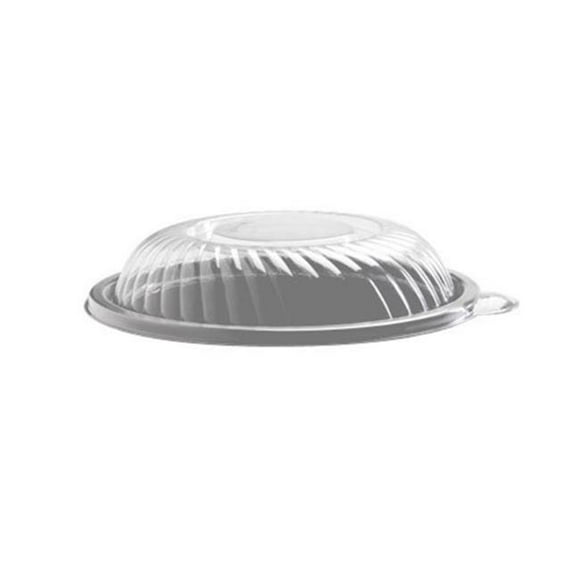 Prepserve 7 in. Diameter Clear Pet Lid For 24Oz & 32Oz Bowls - Pack of 100