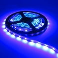 thumbnail image 1 of Battery Operated Lights, Led Strip Lights Battery Powered, Battery Led Light with Led Light Battery Powered Flexible Ribbon Light, 300leds Cool Warming-5M / 16.4ft (Blue), 1 of 7