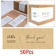thumbnail image 5 of Etiquetas engomadas del sello Zulema 50 piezas gracias caramelo bolsa sellado, 5 of 8