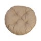 thumbnail image 2 of Cojín de silla de lino 40x40 cm con base antideslizante, almohadilla lavable acolchada para asiento de comedor, cocina, oficina, interior y exterior, gris, amarillo, verde, azul, 2 of 6