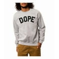 thumbnail image 2 of DOPE Mens The Collegiate Crewneck Sweatshirt, Grey, Small, 2 of 2