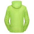thumbnail image 2 of Little Donkey Andy Men’s UPF 50 Sun Protection Jacket Packable Lightweight Full Zip Hoodie for Running Travel Outdoors Fluorescent Yellow M, 2 of 7