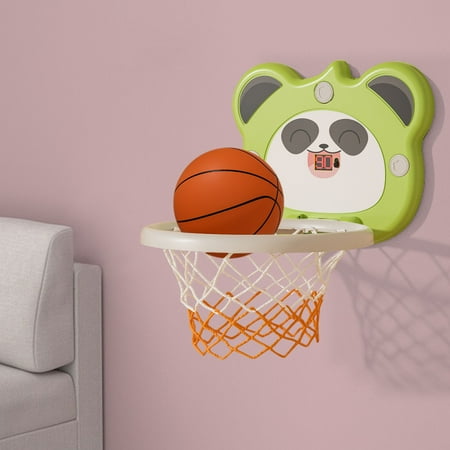 Gqtwoy Indoor Mini Basketball Hoop for Toddlers Kids Boys Electronic Scoreboard Toddlers Basketball Hoop with pump and hook Toddler Boys Toys Christmas Toys Gifts for 3 4 5 6 Year Old Boys