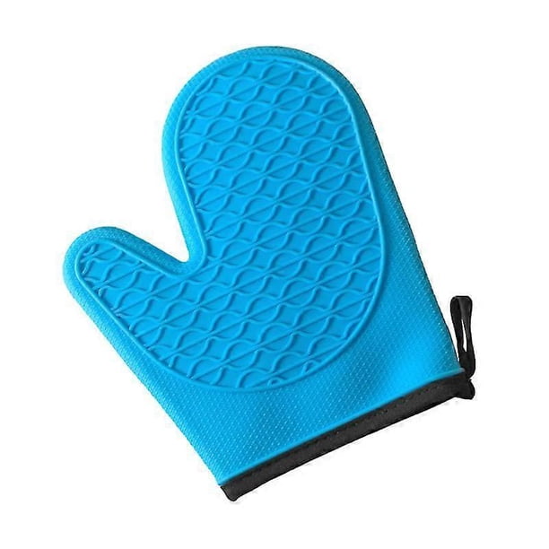 Silicone Oven Glove Heat Resistant Non-Slip With Fingers Value Pack of 1, Silicone Oven Mitt Mit For