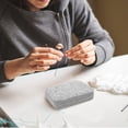 thumbnail image 4 of ELAYARD Grey Needle Felting Mat Wool Block for Crafting Precision Beginners 1 Pack Felting Tool, 4 of 8
