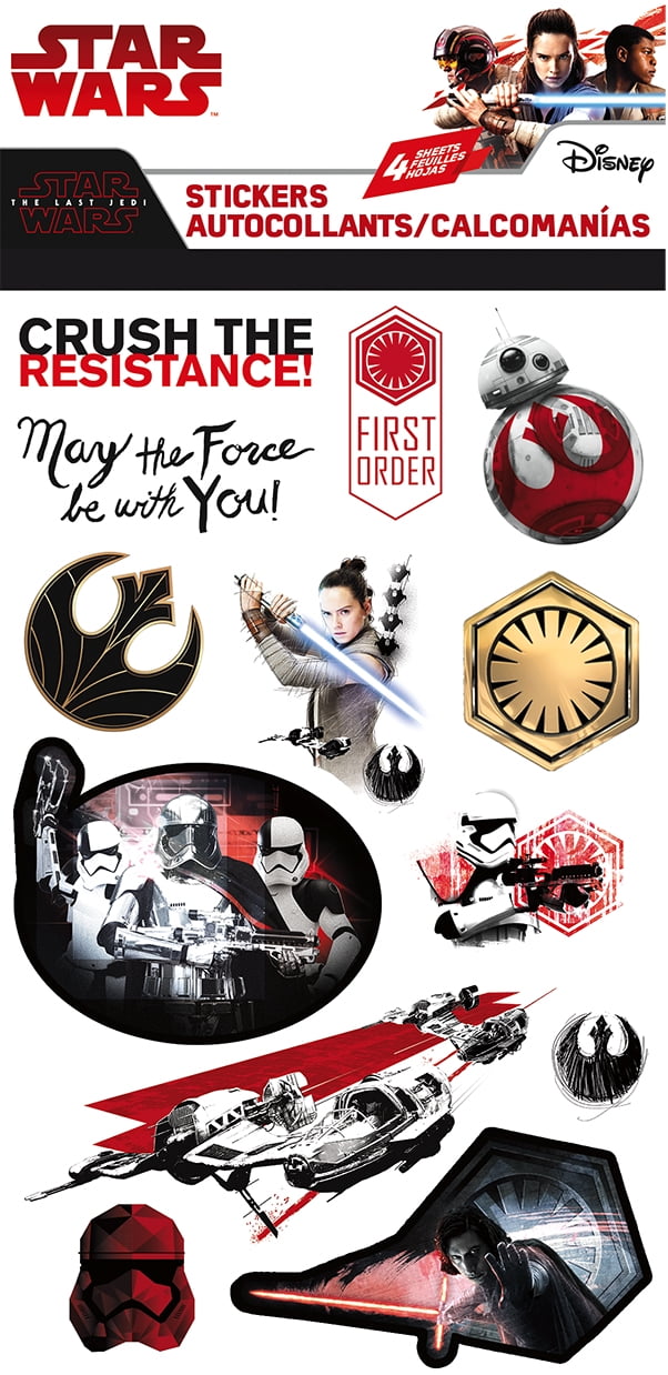 Star Wars Stickers ~ Over 300 Stickers by Disney Studios SG_B017HSTYUY_US 