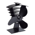 thumbnail image 2 of Ventilador superior de estufa, alimentado por calor, encendido silencioso para chimenea que en interiores Macarena Ventilador de chimenea, 2 of 7