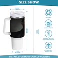 thumbnail image 3 of 40 Oz Car Handle Water Bottle Water Cup Water Bottle Water Jug Coffee Cup Travel Water Bottle Handsome Man, 3 of 8