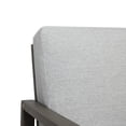 thumbnail image 6 of Muad Outdoor Acacia Wood Chat Set with Coffee Table, Gray and Light Gray, 6 of 11