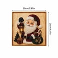 thumbnail image 2 of DIY Christmas Pearl Diamond Painting Art Kit with Frame, Christmas Ornaments for Adults, Relaxing & Beginner-Friendly Pearl Diamond Painting Hanging Kit for Home Wall Decor A, 2 of 8