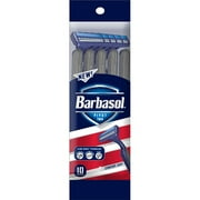 (2 pack) Barbasol Pivot Twin Premium Disposable Razor, 10 Count