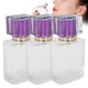thumbnail image 4 of Perfume, Maquillaje Rellenable 50ml Botella De Perfume De Vidrio Perfume Recargable Atomizador Dispensador Maquillaje Líquido Contenedor Púrpura EOTVIA No, 4 of 6