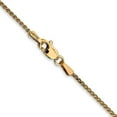 thumbnail image 4 of Auriga Fine Jewelry 14K Yellow Gold 1.25mm Spiga Chain Necklace 30inch for Women, 4 of 5