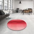 thumbnail image 4 of Ahgly Company Machine Washable Indoor Rectangle Transitional Pastel Red Pink Area Rugs, 2' x 5', 4 of 7
