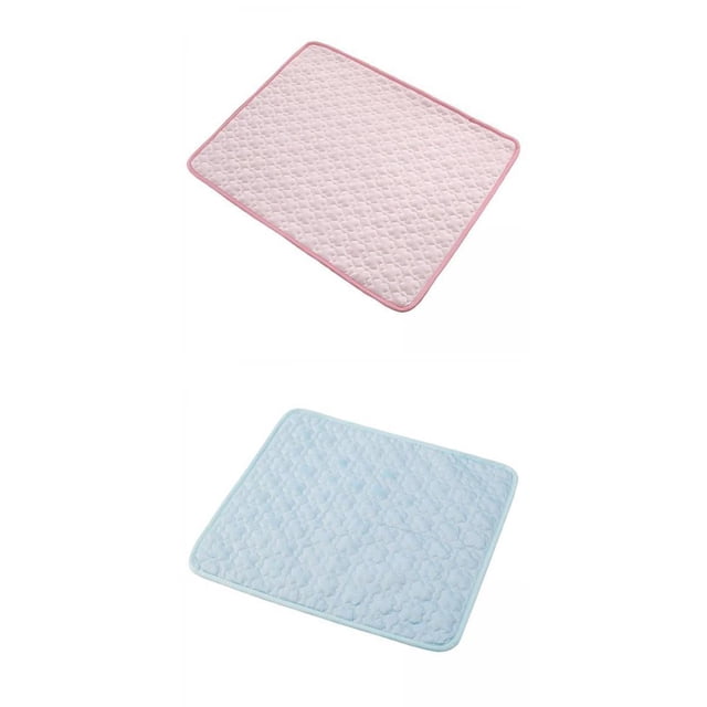 Colchoneta Lavable con Colchoneta Autorefrigerante para Perros 2 Piezas Calor Gloria Cojín de enfriamiento