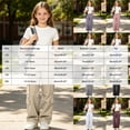 thumbnail image 3 of mgoYE Girls Cargo Pants Y2K Hiking Sweatpants with Pockets Cargo Pants for Girls Stretchy Workout Joggers Fall Clothes, 3 of 7