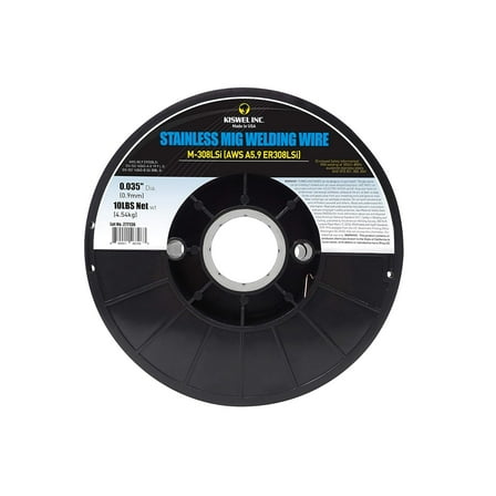 (Made in USA) Kiswel M-308LSI ER308LSI .035 in. Dia 10lb. Mig Welding Wire