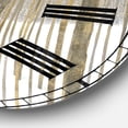 thumbnail image 3 of Designart Oversized Brown Analog Round Lodge Wall Clocks, CLM30602-C23, 3 of 3