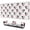 White Cow Head, variant on Long Mouse Pads for Desk,White Cow Milk Box Moo Pattern Desk Mats on Top Of Desks, Desk Mouse Pad Extra Large with 3mm Non-Slip Base and Stitched Edge for Gaming,Office,Work,Home 31.5"x11.8"