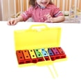 thumbnail image 1 of Glockenspiel, Accurate Tone 8 Notes Easy Tuning Fun Playing Kids Xylophone  Sound Quality Musical Toy  for Performance, 1 of 7