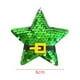 thumbnail image 3 of Estrella Navideña Colgante | Adorno de Cinturón de Papá Noel | Colgante Festivo de Metal, Plástico y Madera | Adorno Multiusos para La Punta Del Árbol de Navidad | Decoración para Pared, Techo, Mesa,, 3 of 3