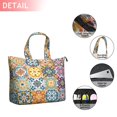 thumbnail image 2 of Multicolor Ethnic Floral Pattern Travel Tote Bags for Women Carry On,Large Weekender Bags for Women Travel,Multi Functional Duffle Bag for Work,Shopping,Sports, 2 of 5