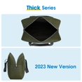 thumbnail image 4 of Bolsa de viaje Narwey 3112, serie gruesa, 45 x 35 x 20 cm, color verde militar, 4 of 8