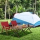 thumbnail image 4 of Costway Silla de Acampada Plegable de Bambú Silla de Playa Baja Portátil hasta 150 kg para Patio Exterior Camping Picnic 56 x 54,5 x 65 cm Rojo, 4 of 9