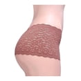 thumbnail image 2 of Bóxer Secret Treasures para Mujer, Encaje Café Talla EG, 2 of 3