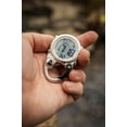thumbnail image 4 of Sandblasted Silver Digital Clip Watch with Alarm and Stopwatch by DAKOTA, 4 of 10