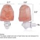 thumbnail image 2 of 10w Natural Crystal Himalayan Salt Lamp 400g, 2 of 5