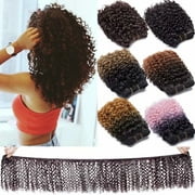 SEGO Afro Kinky Curly Hair Extension Hair Bundle Full Head Water Wave Hair