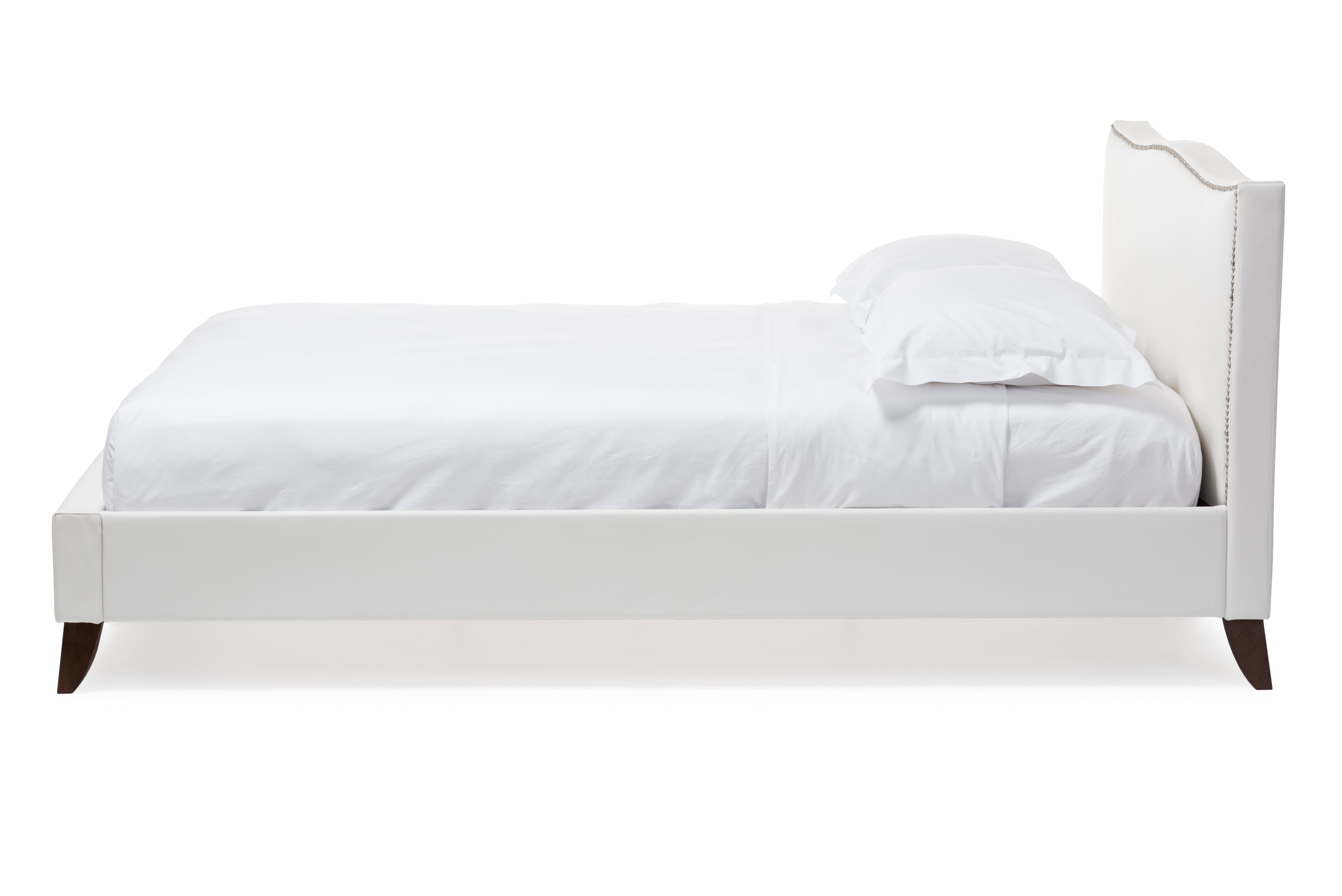Baxton Studio Battersby Modern Bed With Upholstered Headboard Baxton Studio Battersby Modern Bed With Upholstered Headboard Multiple Sizes Colors Com