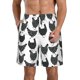 thumbnail image 1 of Fotbe Retro Rooster Trajes de Baño Estampados para Hombre, Shorts de Verano de Secado Rápido, Ropa de Playa, Bañadores-Small, 1 of 6