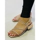 thumbnail image 2 of Sandalia Mujer Tacón Bloque Lazo Brillo Barata Regulador Día A Día Cómoda zhangyuxiang unisex, 2 of 2