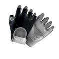 thumbnail image 4 of Guantes deportivos de medio dedo para ciclismo, transpirables, resistentes a los golpes y sin dedos. Negro, 4 of 9