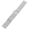 Tuseno Silver Stainless Steel Mesh Band T020301XX