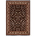 thumbnail image 1 of Couristan Everest Isfahan Rug, Black, 1 of 1