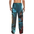 thumbnail image 6 of Mens Pajama Pants, Underwater Office Diver Soft Sleep & Lounge Pants for Men, Cuteness Casual PJ Bottoms Pants with Pockets, 6 of 7