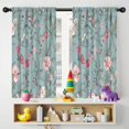 thumbnail image 5 of Blackout Kids Curtains,Pioneer Flower Floral Print Pattern Childrens Insulated Curtains Set Of 2,Bedroom Essentials,Toddler Room Decor 42"x54", 5 of 5