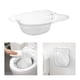 thumbnail image 4 of Baño de asiento lipsticksky para inodoro, bidé, lavabo, asiento de vapor para mascotas sobre el inodoro Transparente, 4 of 8