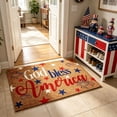 thumbnail image 4 of Patriotic Door Mat - 4th of July Doormat - Independence Day Decorative Rug - Non Slip Outdoor Indoor Entryway Floor Mats - 4th of July Patriotic Decorations (H), 4 of 6