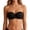 Black, variant on Bandeau Bra for Women Demi Cup Underwire Support Floral Lace Strapless Wedding Party Underwear