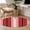 Red, variant on Red Vertical Striped Round Area Rug 4 FT, Non Slip Indoor Outdoor Rug, Farmhouse Minimalist Abstract Lines Washable Soft Circular Carpet Non-Shedding Floor Mat for Coffee Table Nursery Foyer Balcony