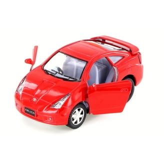 Toyota Celica, Red - Kinsmart 5038D - 1/34 Scale Diecast Model Toy